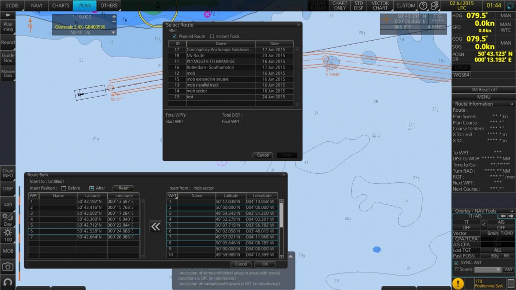 Merging Routes